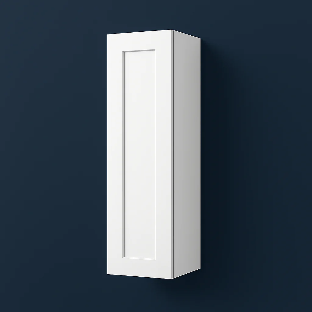 HOMLUX Ready to Assemble Wall Kitchen Cabinet in Shaker White, 12x12x42 inches