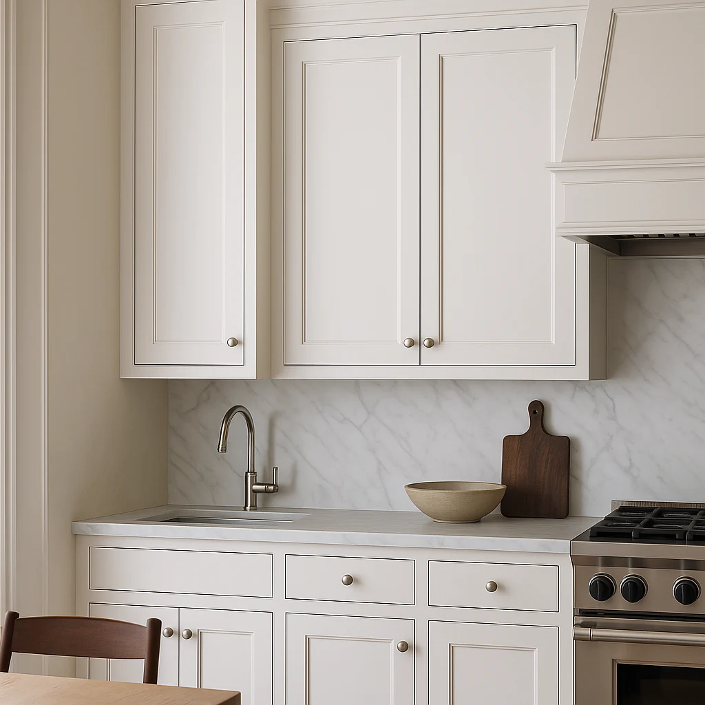 HOMLUX Ready to Assemble Wall Kitchen Cabinet in Shaker White, 12x12x42 inches - Image 4