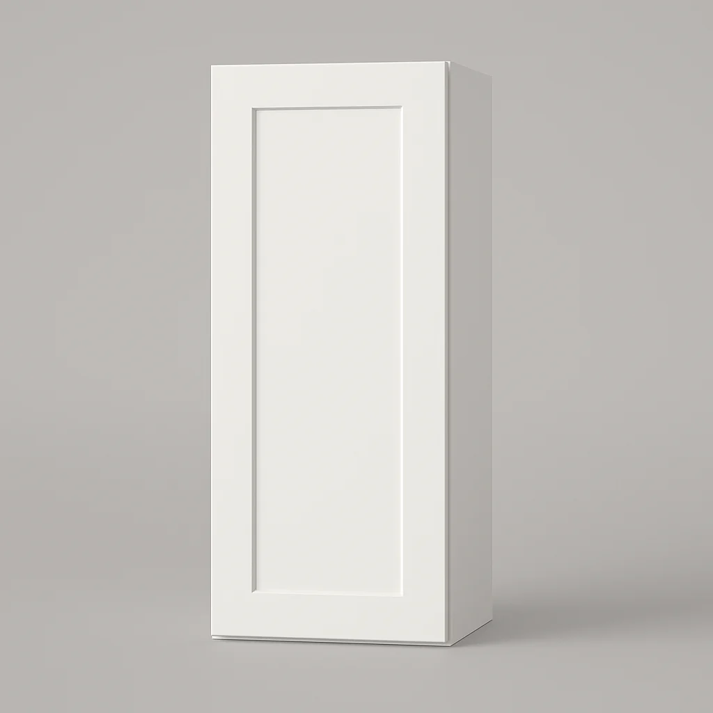 HOMLUX Ready to Assemble Wall Kitchen Cabinet in Shaker White, 15 in. W x 12 in. D x 36 in. H