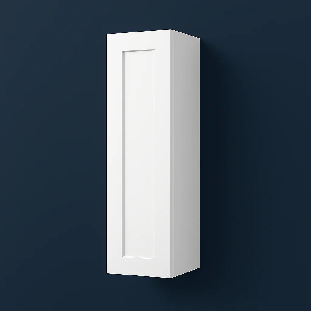 HOMLUX Ready to Assemble Wall Kitchen Cabinet in Shaker White, 12x12x42 inches
