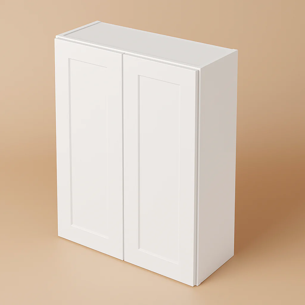 HOMLUX Ready to Assemble Wall Kitchen Cabinet in Shaker White, 12x12x42 inches - Image 5