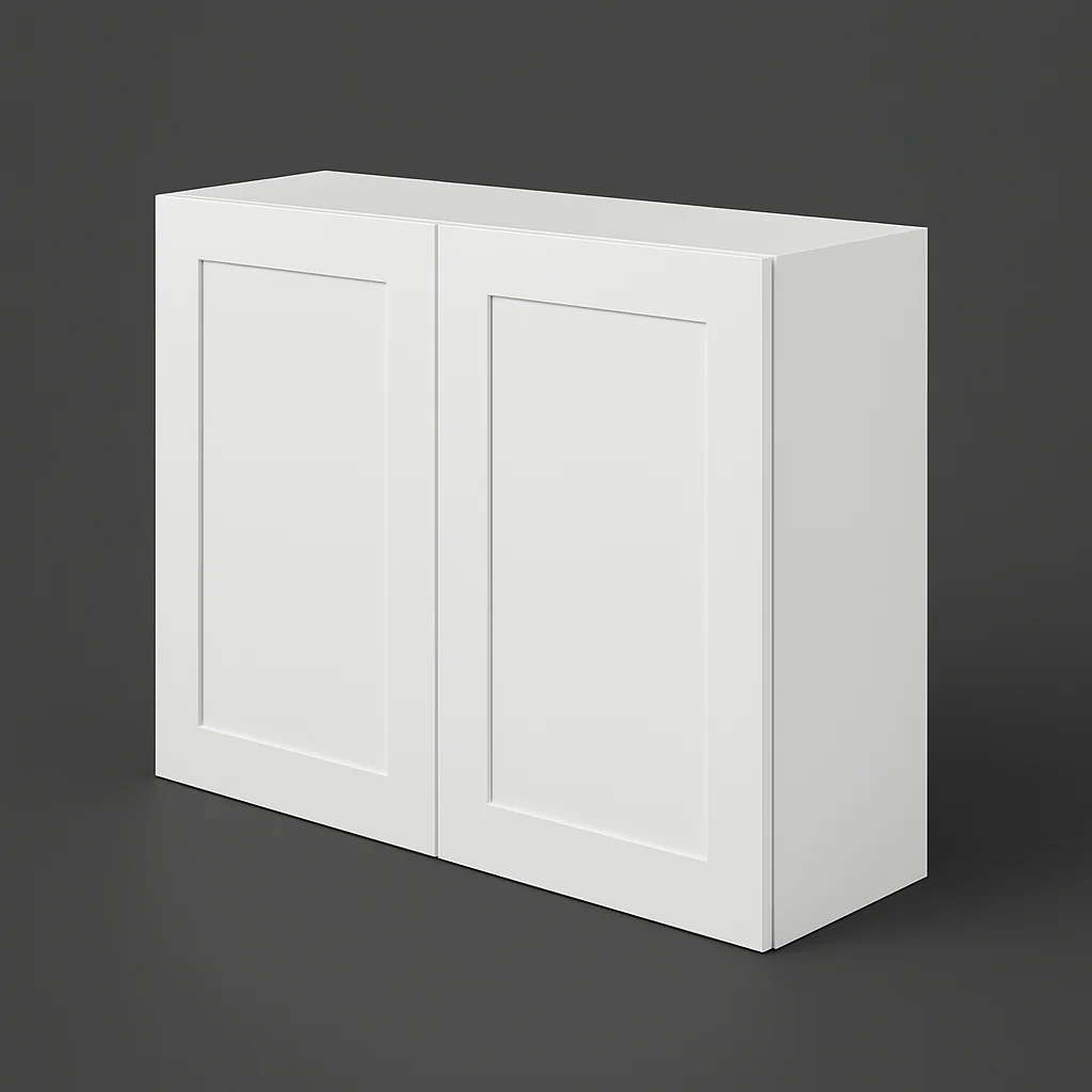 HOMLUX Shaker White Ready-to-Assemble Wall Kitchen Cabinet, 36x12x24 in.