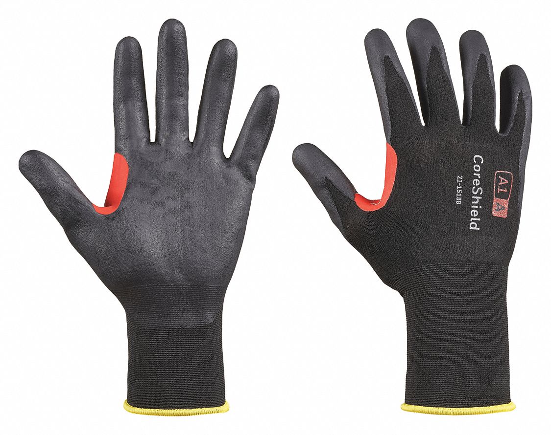HONEYWELL CoreShield Cut-Resistant Gloves, XS, Foam Nitrile Palm Coating