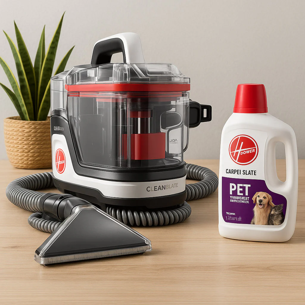HOOVER CleanSlate Pro Corded Spot Cleaner with 64 oz. Pet Solution - Image 2