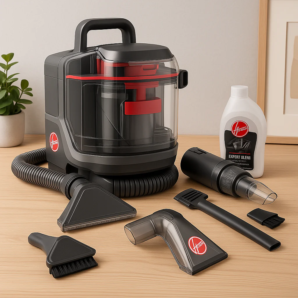 HOOVER CleanSlate XL Corded Portable Spot Cleaner with Car Detailer Kit - Image 3