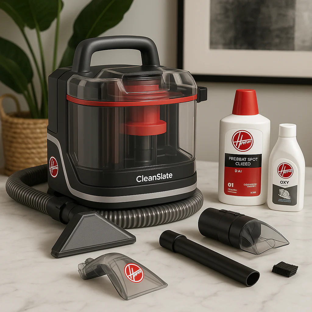 HOOVER CleanSlate XL Pro Portable Spot Cleaner with Oxy Solution - Image 3