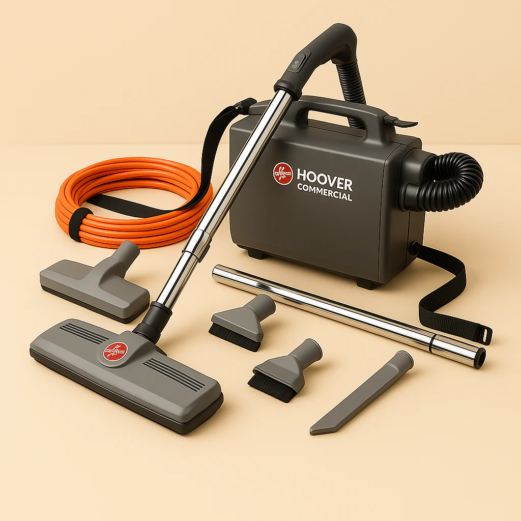 HOOVER Commercial PortaPOWER CH30000 Bagged Corded Canister Vacuum Cleaner