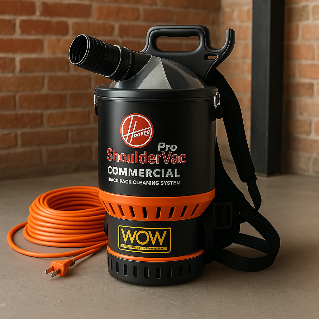 HOOVER Commercial Pro Shoulder Vac Backpack Vacuum with HEPA Filter - Image 2