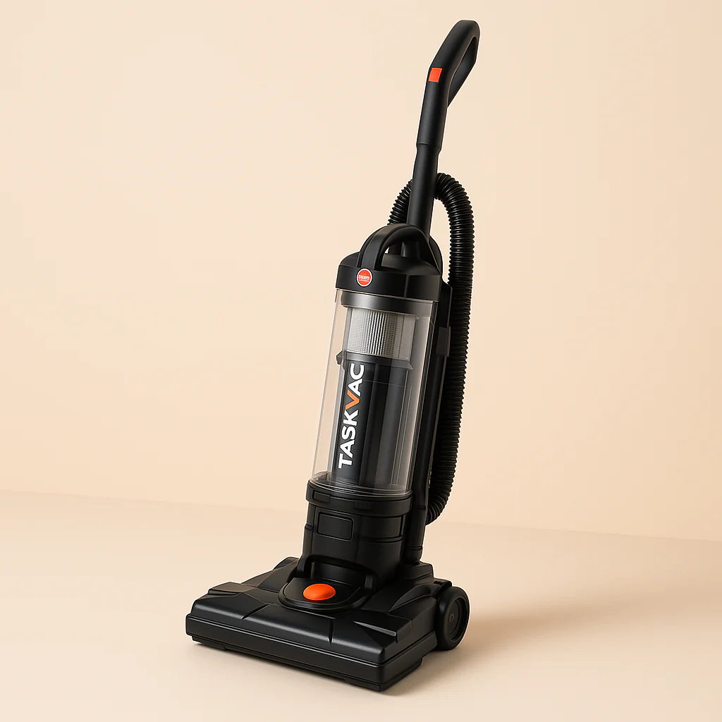 HOOVER Commercial TaskVac Bagless Upright Vacuum Cleaner - HEPA Filter, Professional Grade