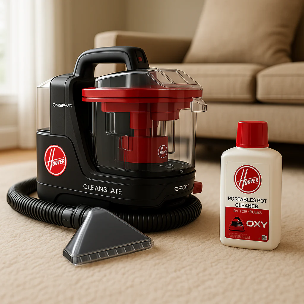HOOVER ONEPWR CleanSlate Portable Cordless Spot Cleaner with Oxy Solution - Image 2