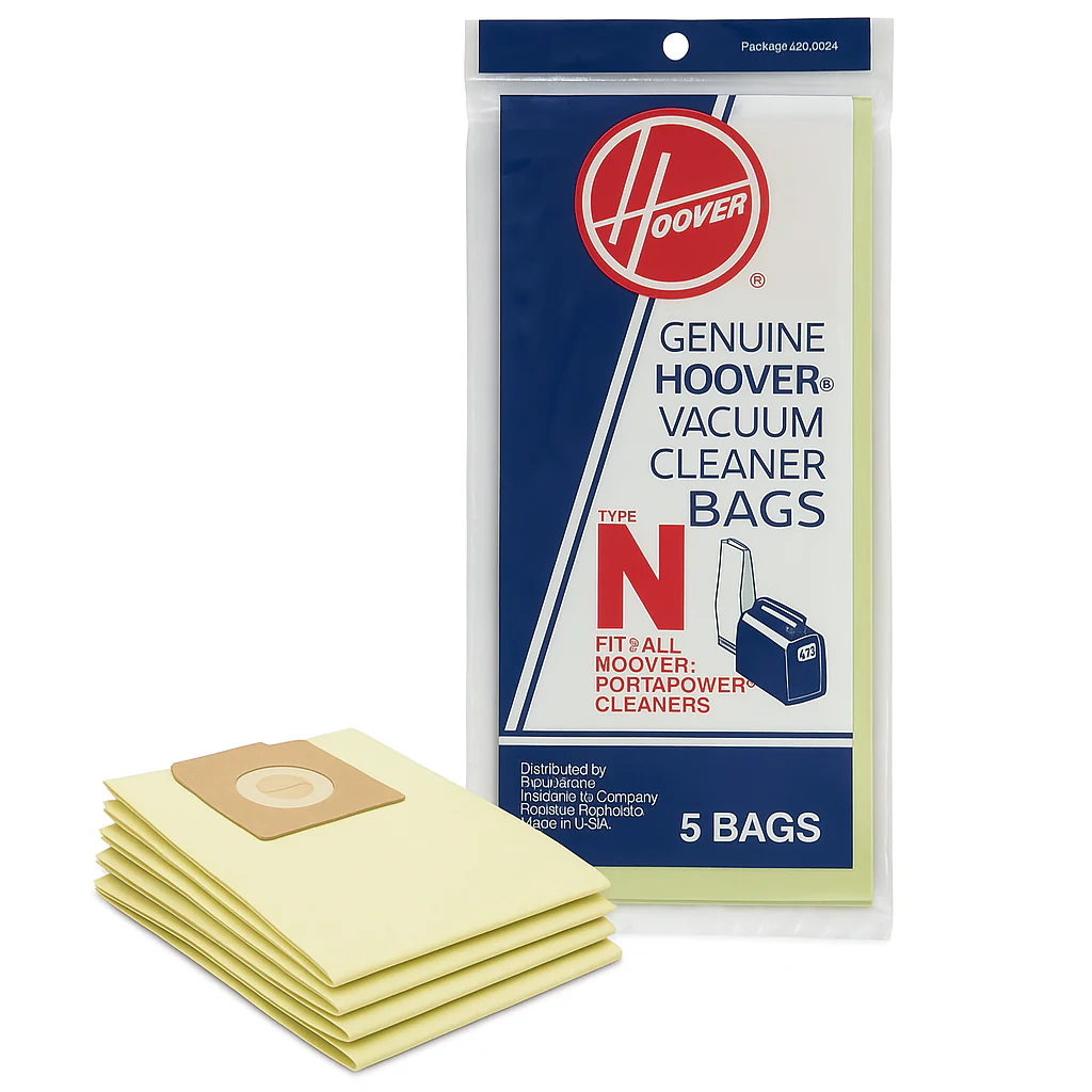 HOOVER Portapower Bag Adapter Kit Type N Bag 5-Pack - Image 2