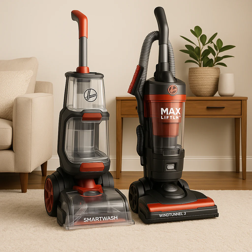 HOOVER SmartWash Advanced Automatic Carpet Cleaner & WindTunnel 3 Vacuum - Image 2