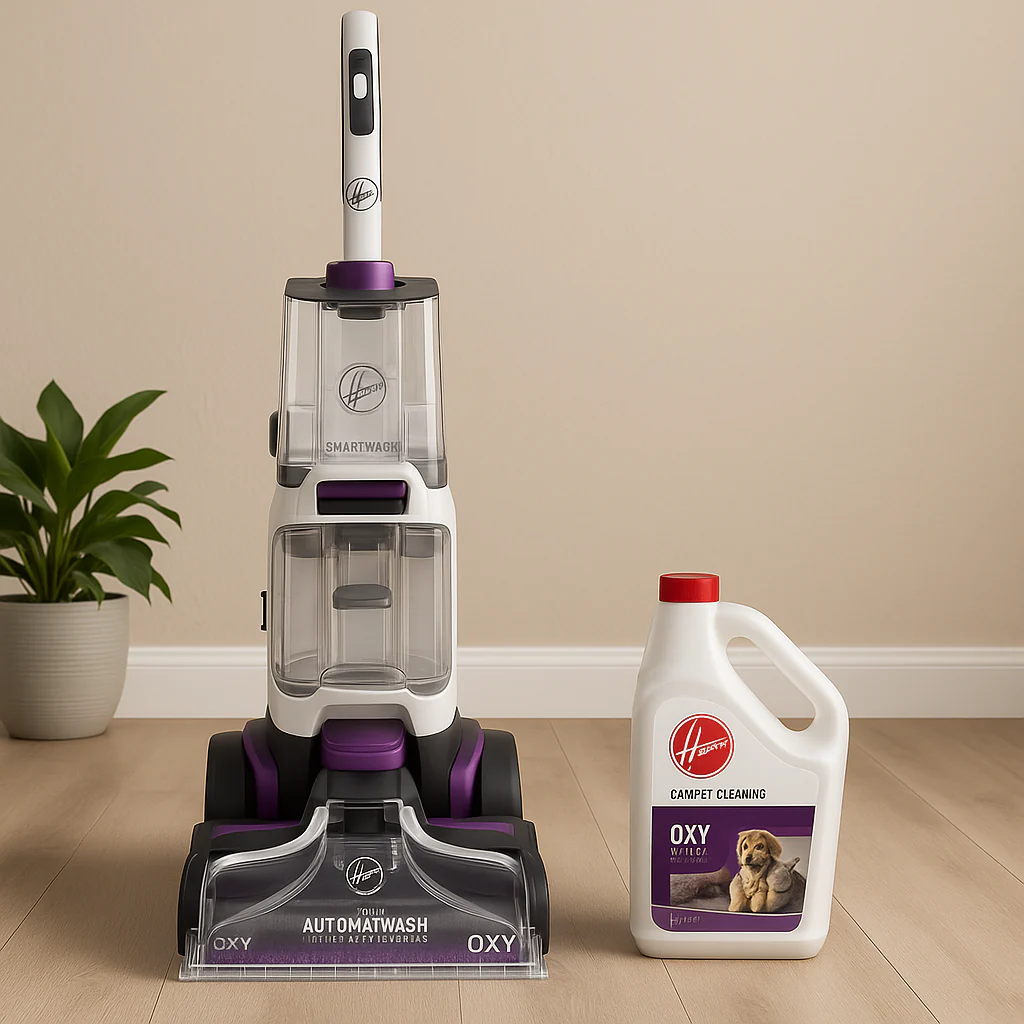 HOOVER SmartWash Pet Complete Automatic Carpet Cleaner with Oxy Solution - Image 3