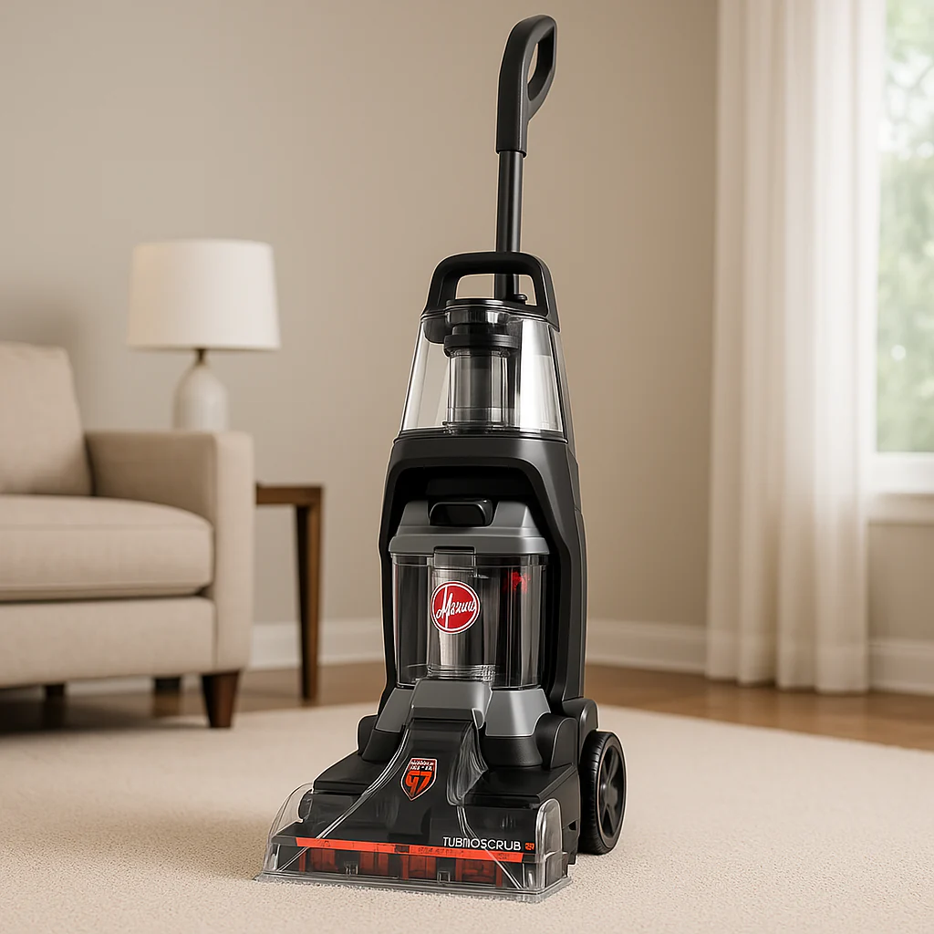 HOOVER TurboScrub XL Corded Upright Carpet Cleaner Machine - Image 2