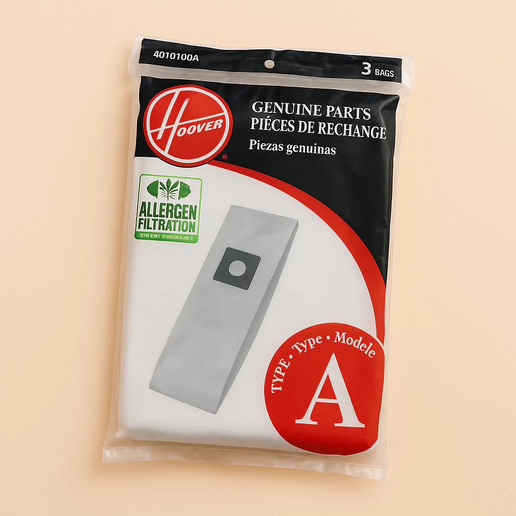 HOOVER Type-A Allergen Filtration Vacuum Bags - 3 Pack
