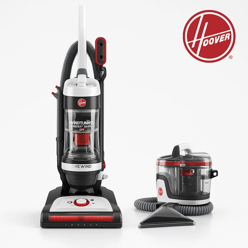 HOOVER WindTunnel Cord Rewind Pet Upright Vacuum Cleaner with CleanSlate Pro - Image 2