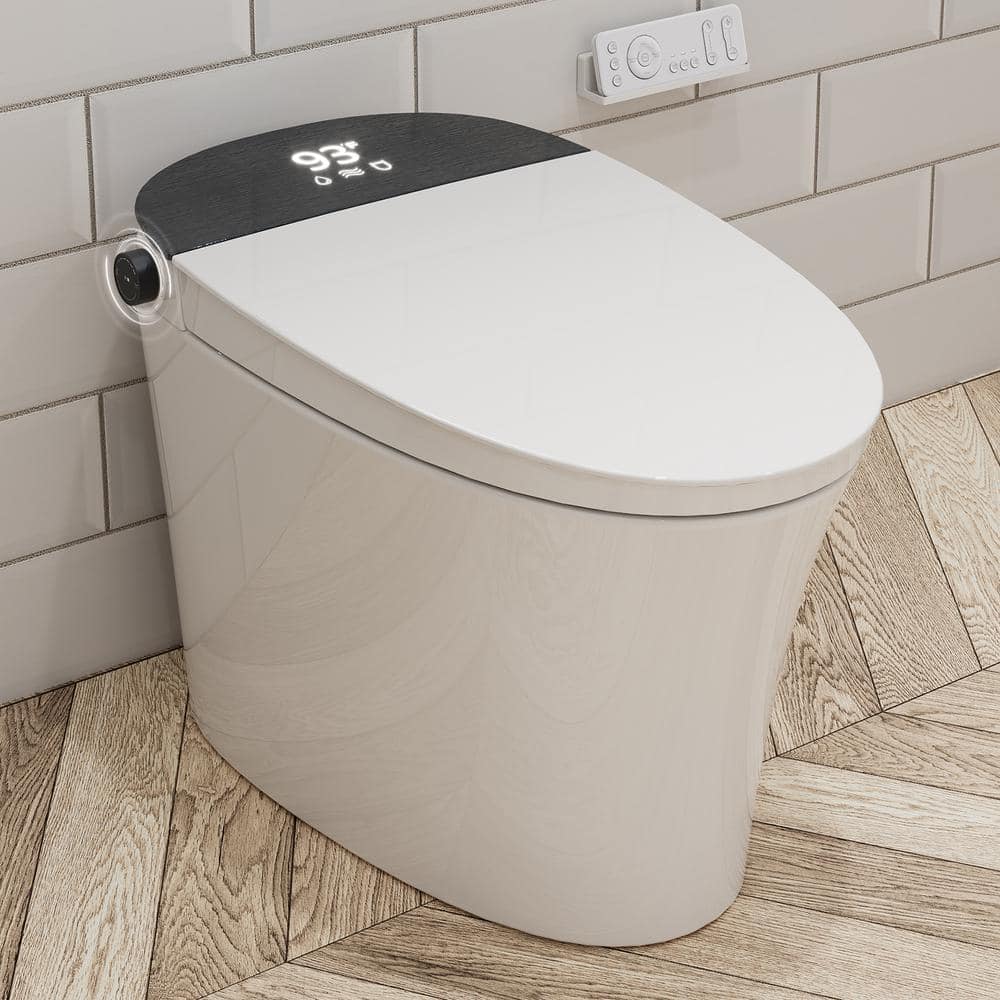 HOROW HR-Y8 1.11 GPF Smart Toilet Bidet with UV Light and Auto Flush