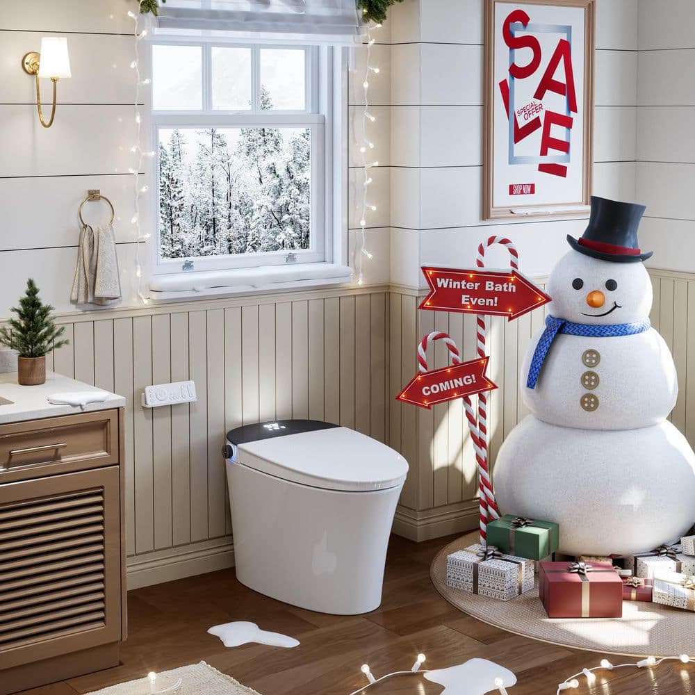 HOROW HR-Y8 1.11 GPF Smart Toilet Bidet with UV Light and Auto Flush - Image 2