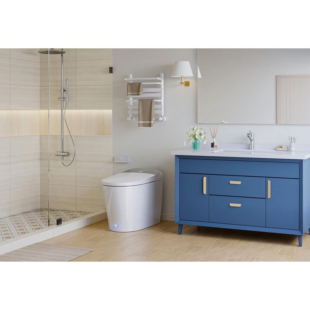 HOROW T03 Elongated Smart Toilet Bidet with Heated Seat and Auto Flush - Image 5