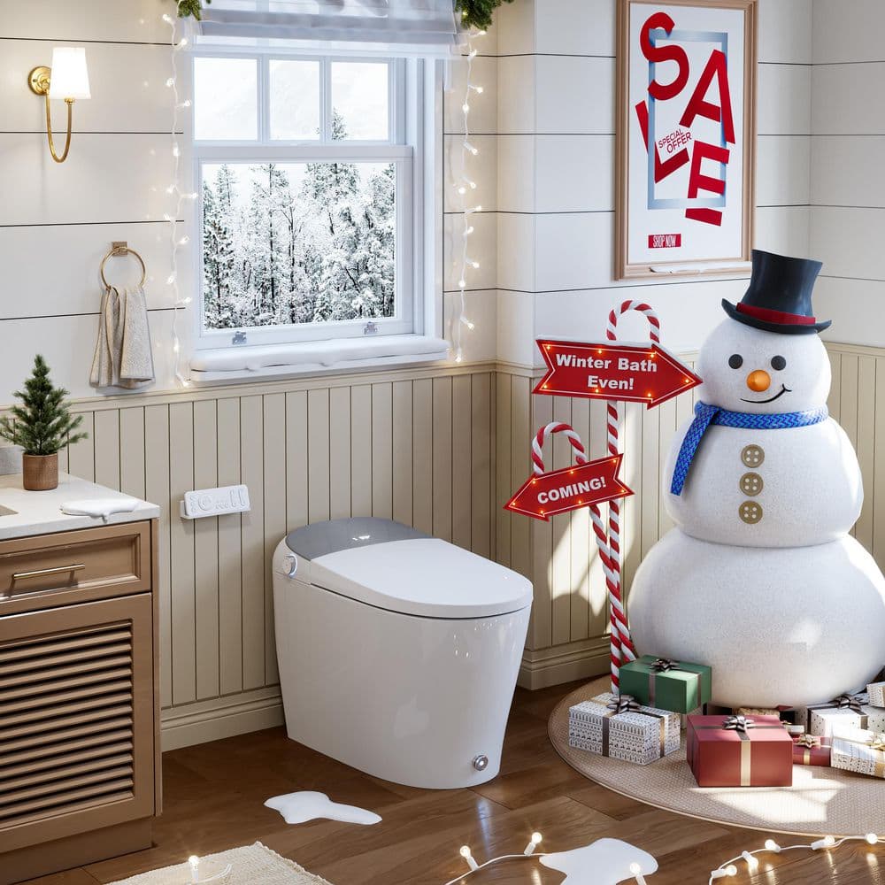 HOROW T03 Tankless Smart Toilet Bidet with Auto Features & UV Sterilization - Image 2