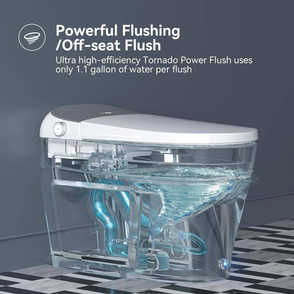 HOROW T03 Tankless Smart Toilet Bidet with Auto Features & UV Sterilization - Image 3