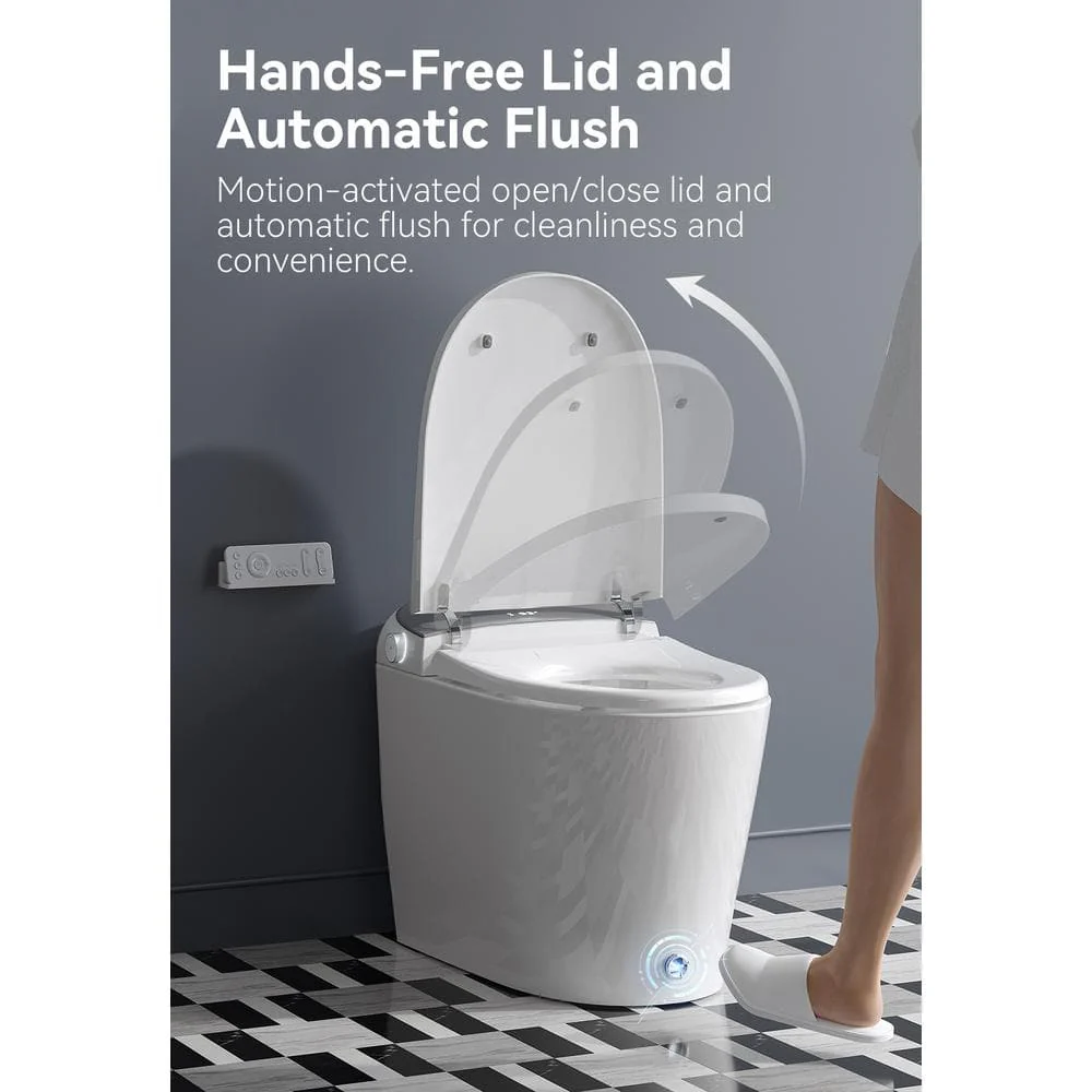 HOROW T03 Tankless Smart Toilet Bidet with Auto Features & UV Sterilization - Image 7