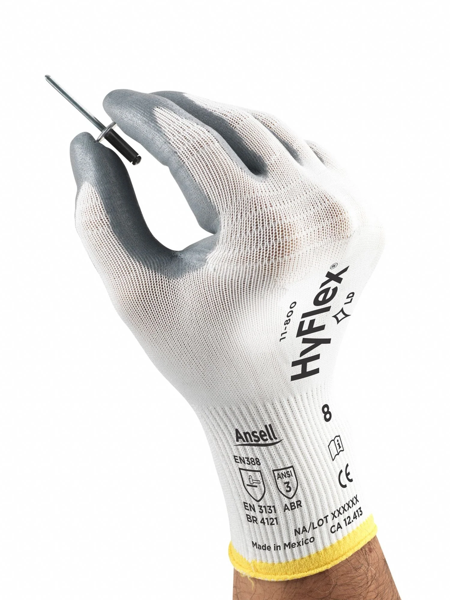HYFLEX Foam Nitrile Coated Gloves XL - Superior Grip and Flexibility - Image 4