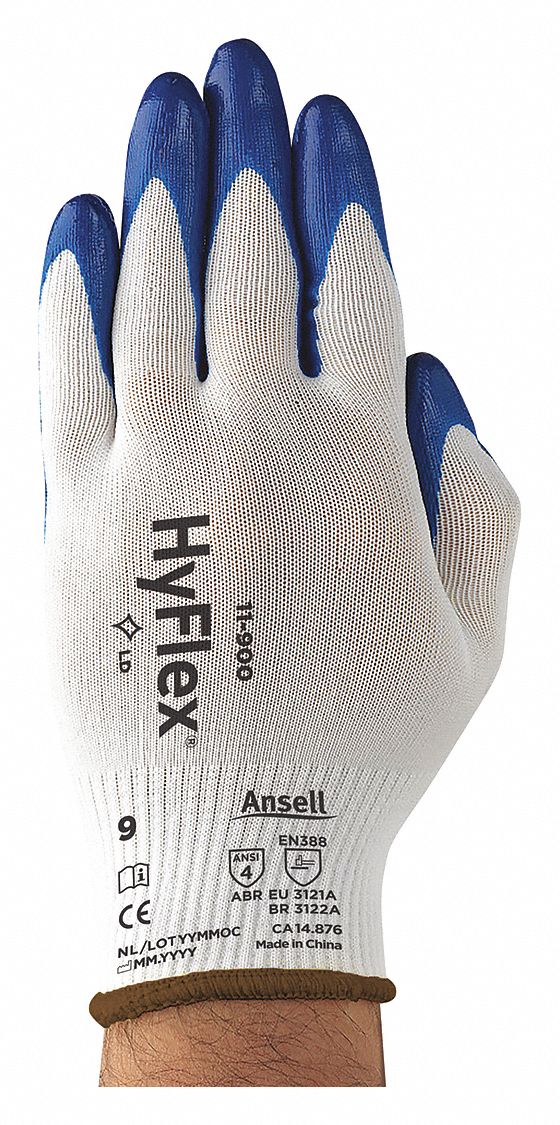 HYFLEX Nitrile Coated General Purpose Gloves - Large