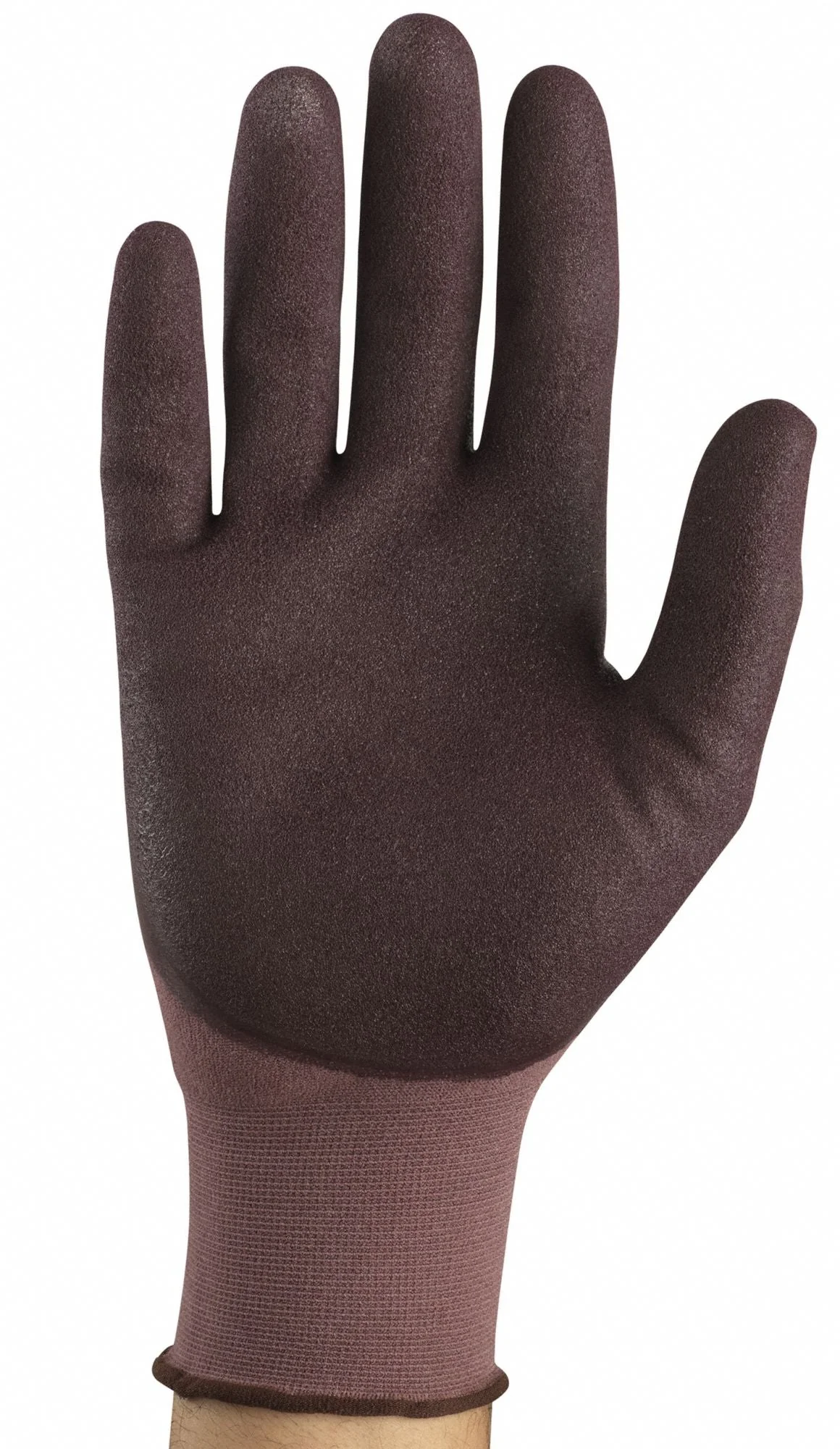 HYFLEX Nitrile Coated Gloves - 2XL, Purple, ANSI Abrasion Level 3 - Image 5
