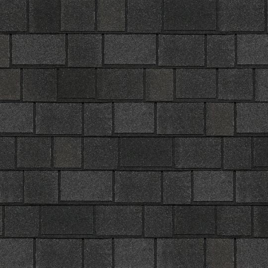 IKO Royal Estate Premium Designer Shingles - Shadow Slate, 40 in x 13-1/4 in, 33.3 sq ft/Bundle