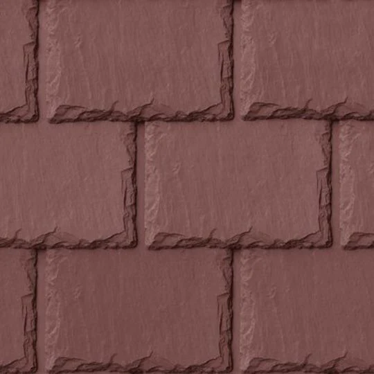 Inspire Roofing Products Classic Slate Class C, Red Rock – 12 in. x 18 in., 25 Pieces/Bundle