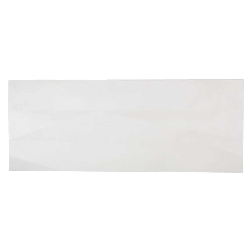 Instinct Murmur Talc White 12x32 Matte Ceramic Wall Tile - Image 2