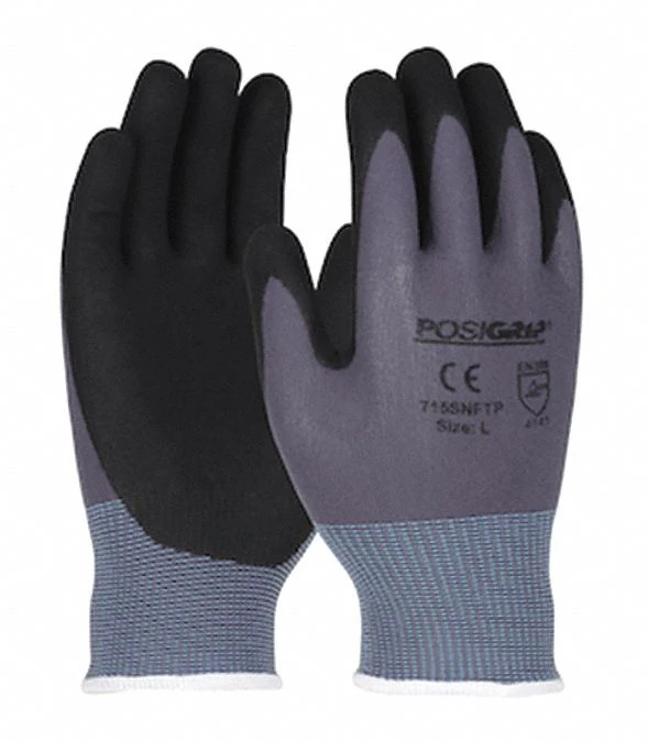 IRONCAT Coated Gloves S - Sandy Foam Nitrile, Palm Dipped, 12 Pack