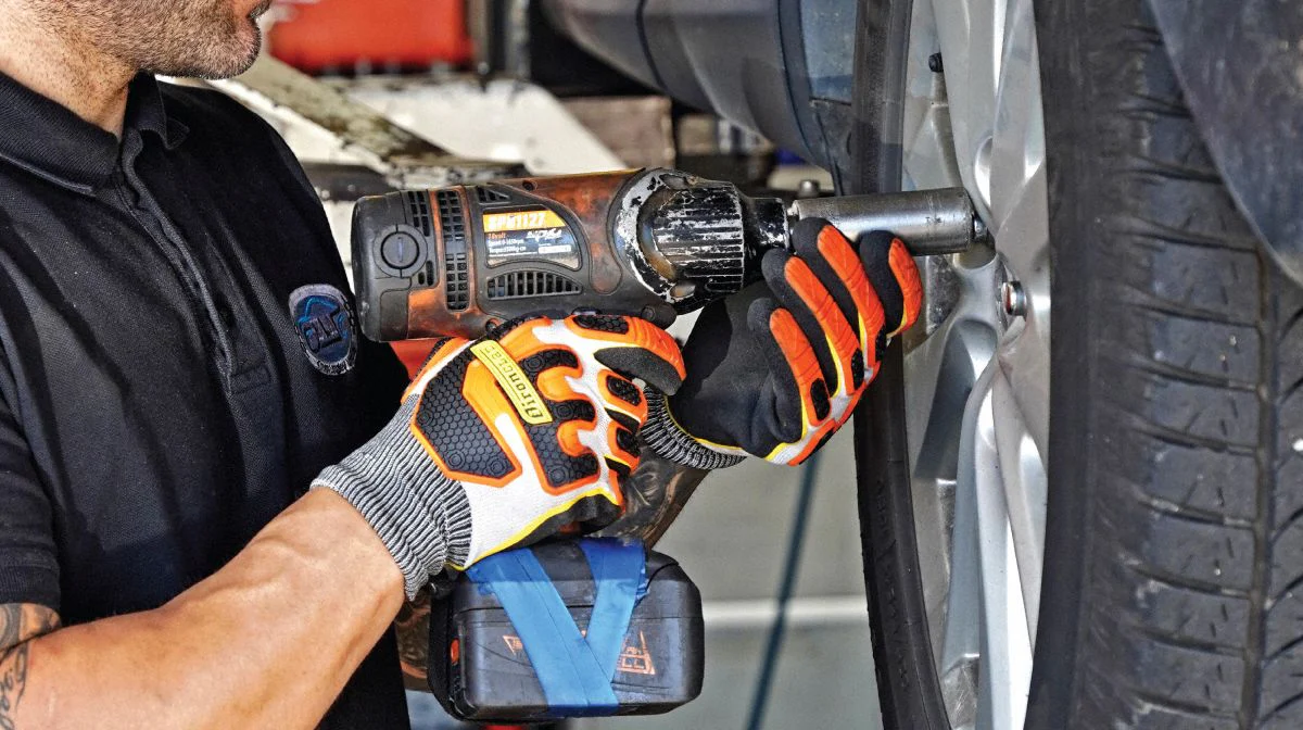 IRONCLAD Octane Double Dipped Nitrile Knit Gloves - Size L - Image 5