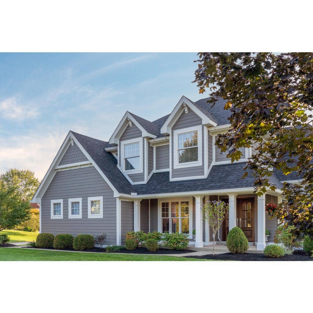 James Hardie 5/16 in. x 8-1/4 in. x 12 ft. HardiePlank Select Cedarmill Lap Siding, HZ10, Primed - Image 6