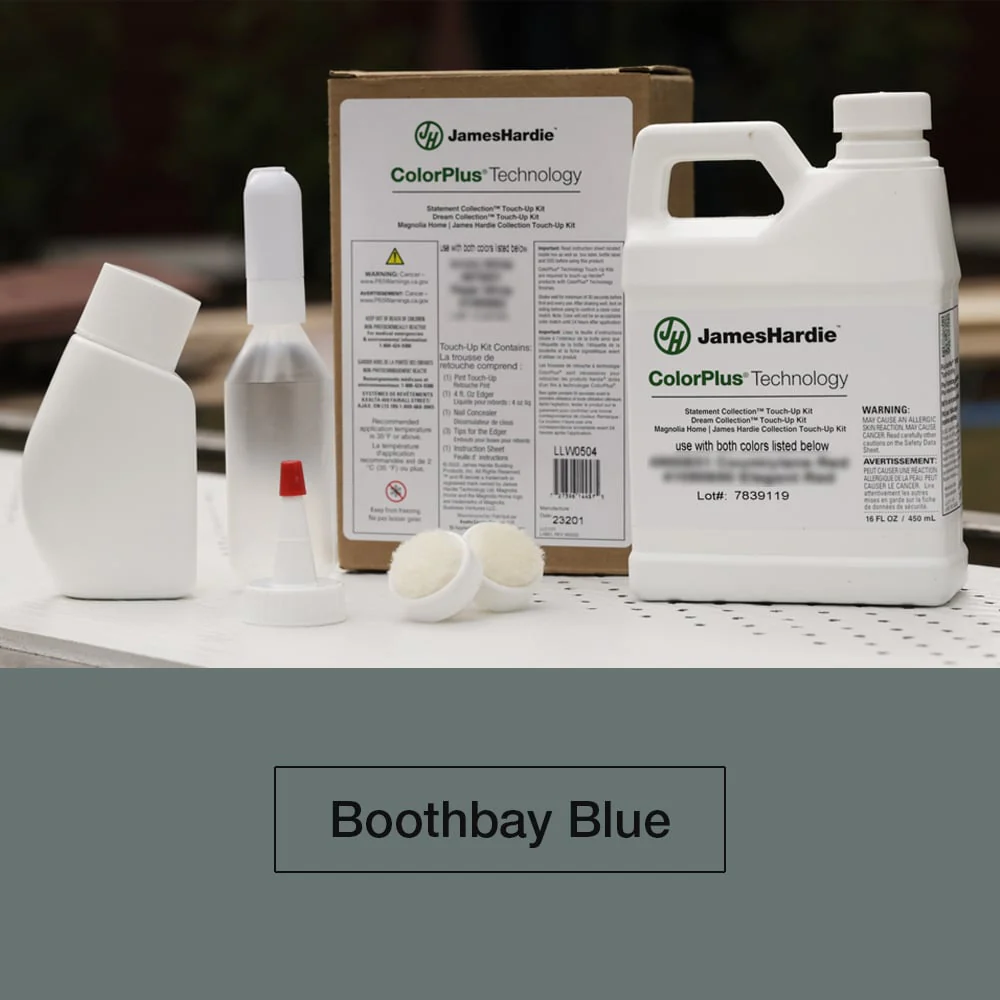 James Hardie ColorPlus Touch-Up Paint Kit – Boothbay Blue, 16 fl oz
