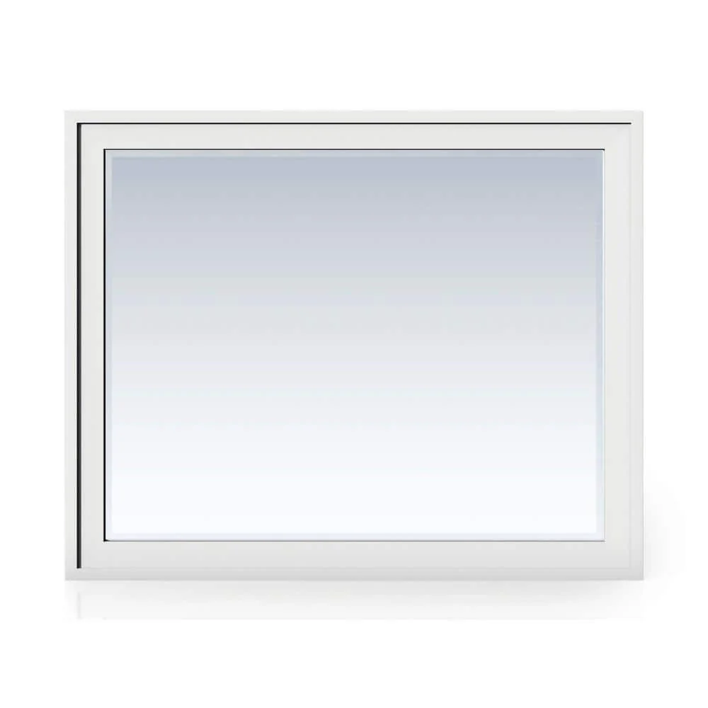 James Martin Vanities Addison 48" x 39" Glossy White Vanity Mirror