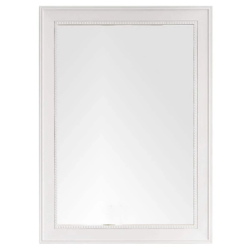 James Martin Vanities Bristol 29" x 40" Bright White Bathroom Vanity Mirror - Image 4