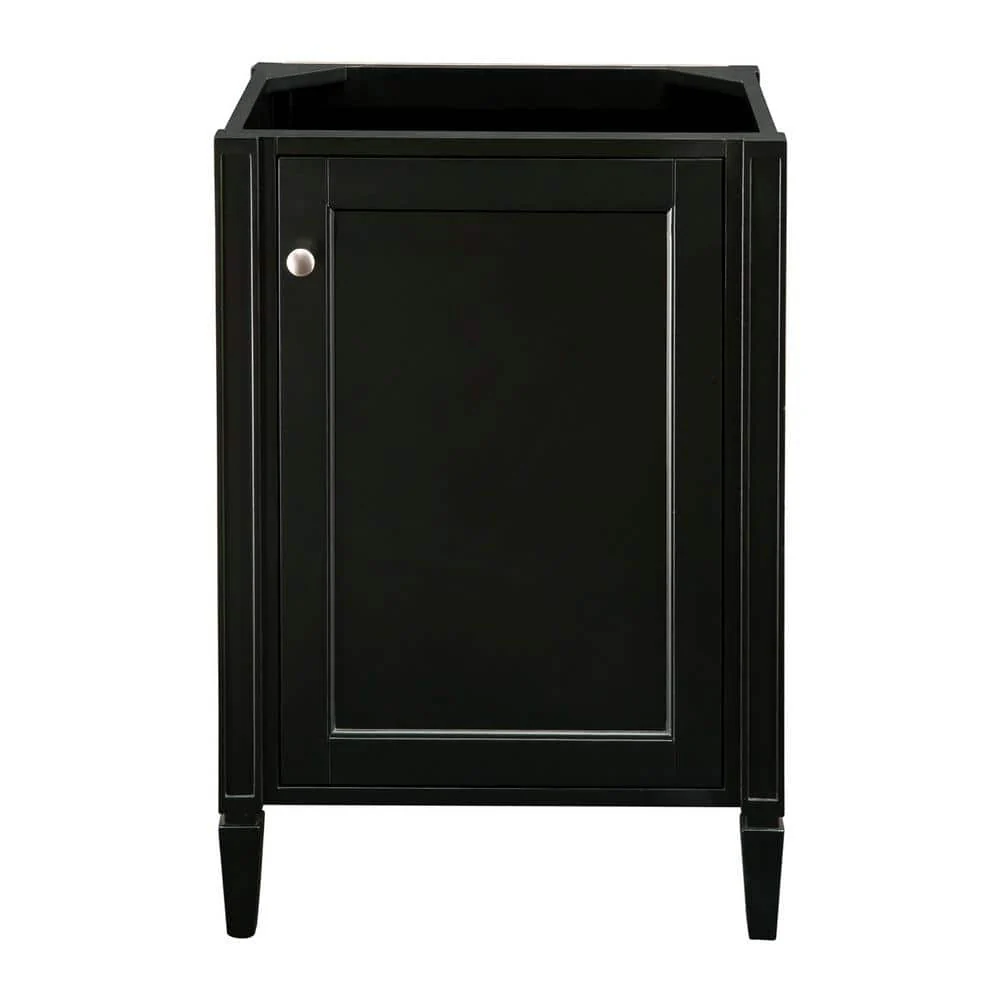 James Martin Vanities Britannia 24" Black Onyx Bathroom Vanity Cabinet