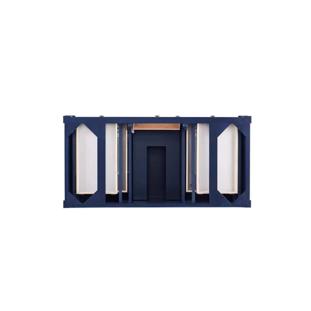 James Martin Vanities Brittany 48" Bathroom Vanity in Victory Blue with Quartz Top - Image 4