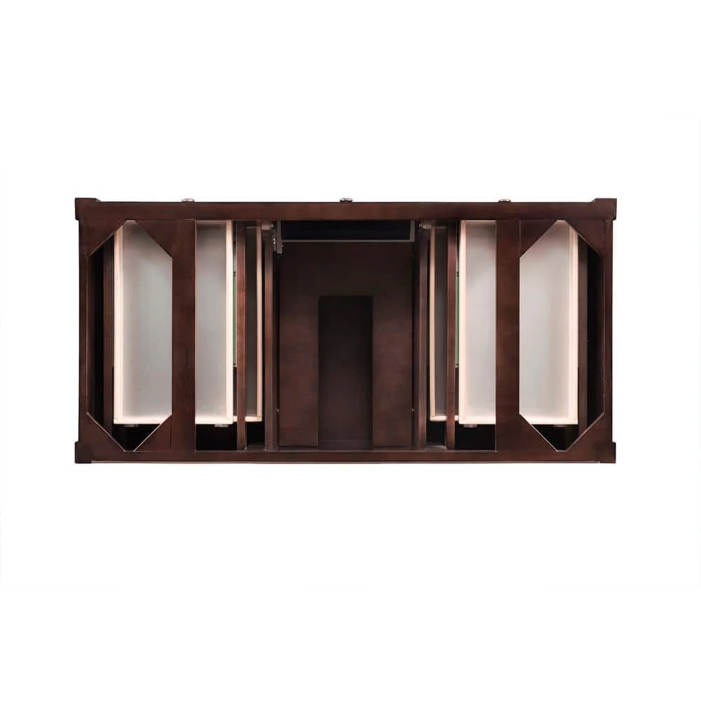 James Martin Vanities Brittany 48" Single Bath Vanity in Burnished Mahogany with Carrara Marble Top - Image 8