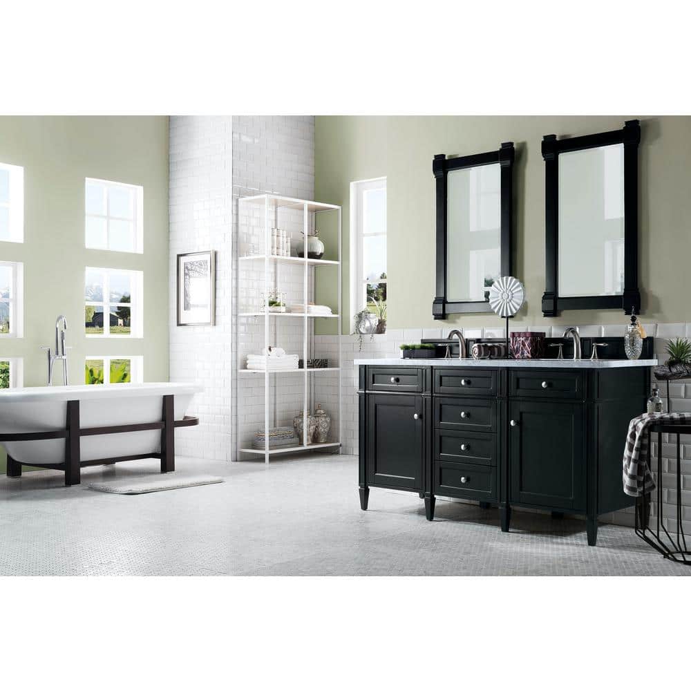James Martin Vanities Brittany Black Onyx Rectangular Wall Mirror 21.7 x 39.2 Inches - Image 8
