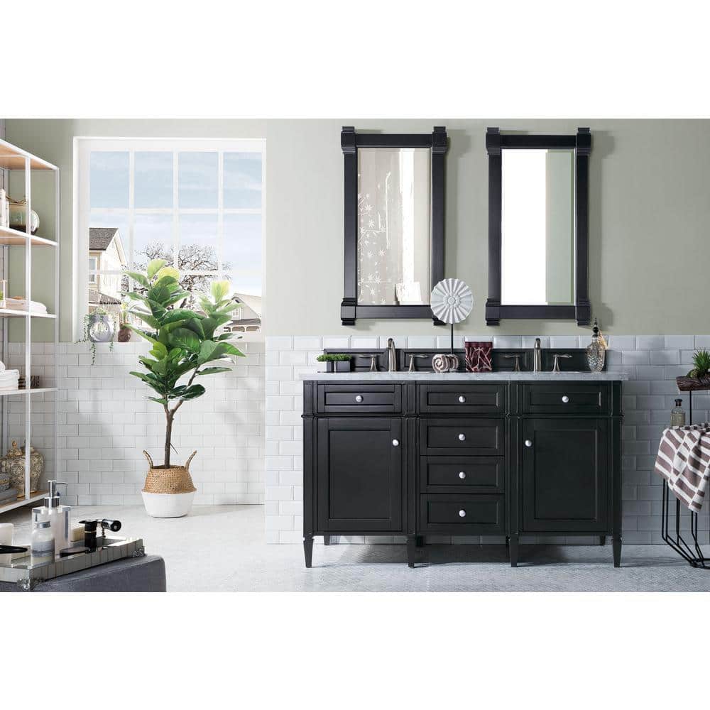 James Martin Vanities Brittany Black Onyx Rectangular Wall Mirror 21.7 x 39.2 Inches - Image 9