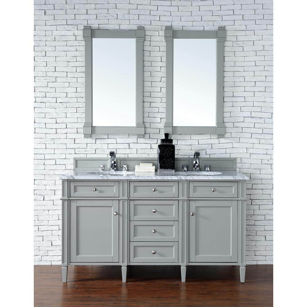 James Martin Vanities Brittany Urban Gray Rectangular Bathroom Vanity Mirror, 21.7 x 39.2 Inches - Image 5