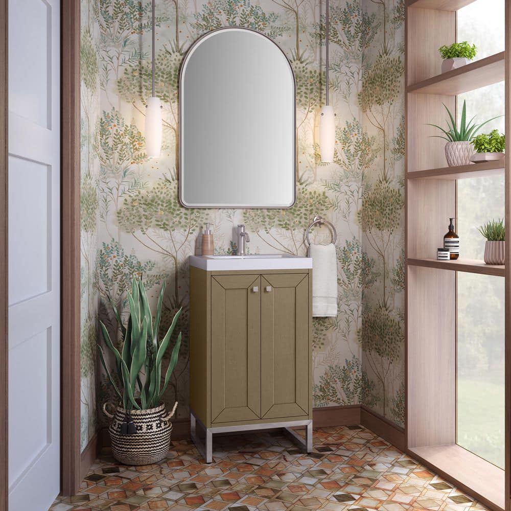 James Martin Vanities Chianti 20 in. Bathroom Vanity Cabinet, Walnut Whisper Finish - Image 7