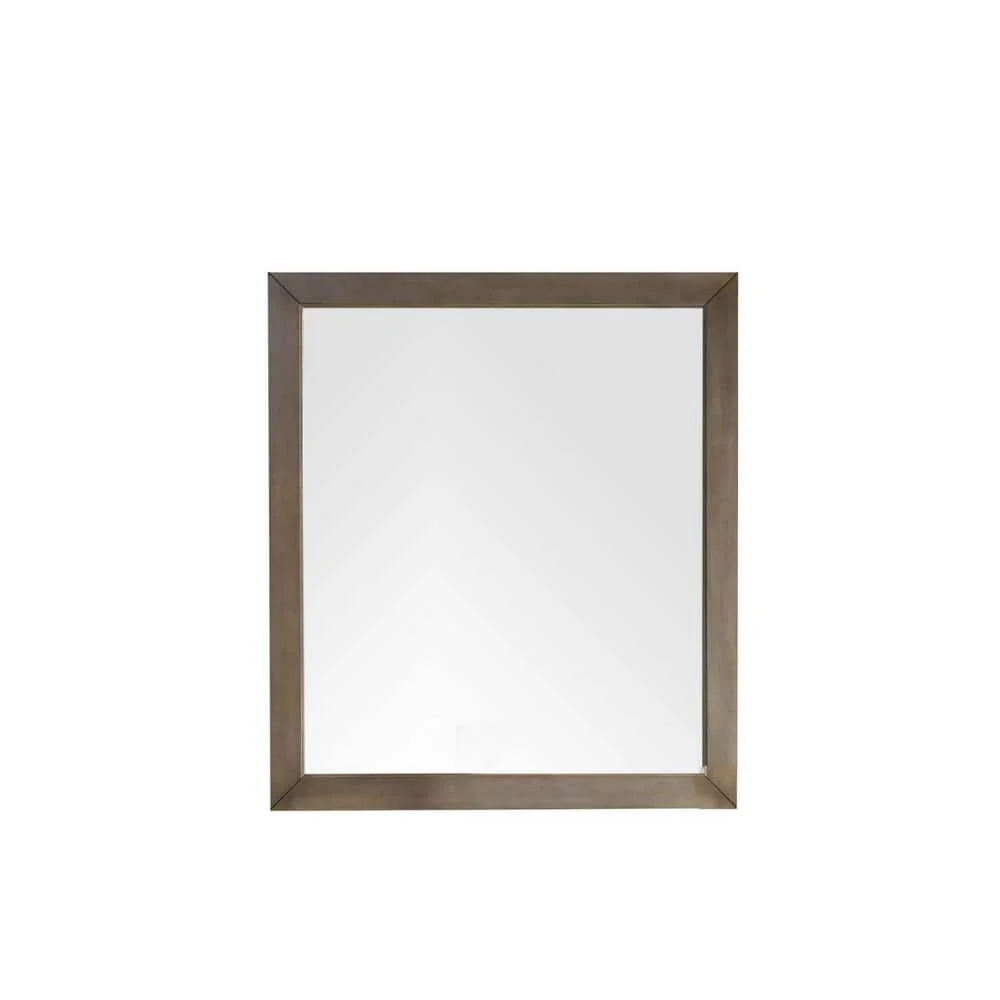 James Martin Vanities Chicago 48" x 42" Whitewashed Walnut Bathroom Vanity Mirror