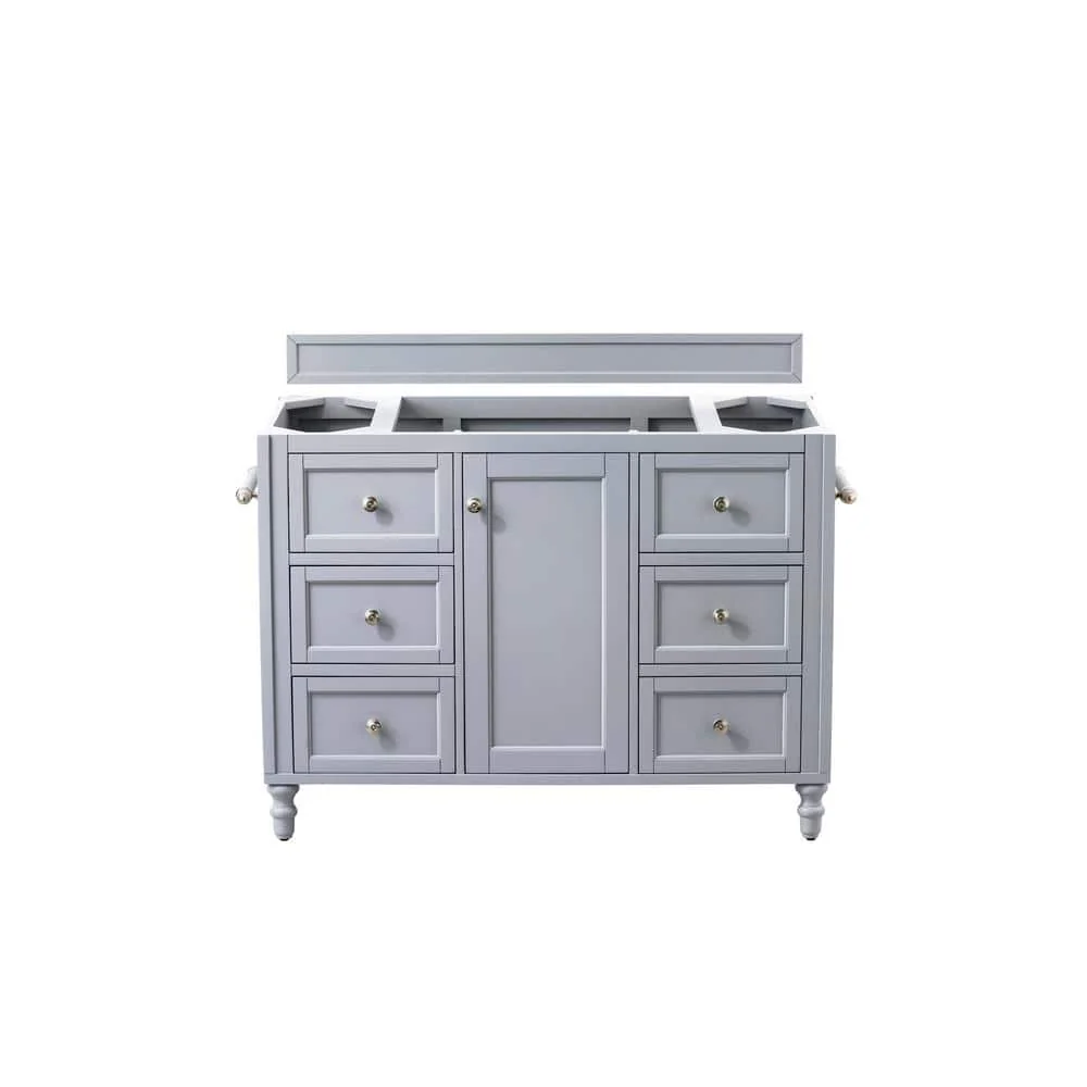 James Martin Vanities Copper Cove Encore Double Bath Vanity, Silver Gray, Quartz Top - Image 7