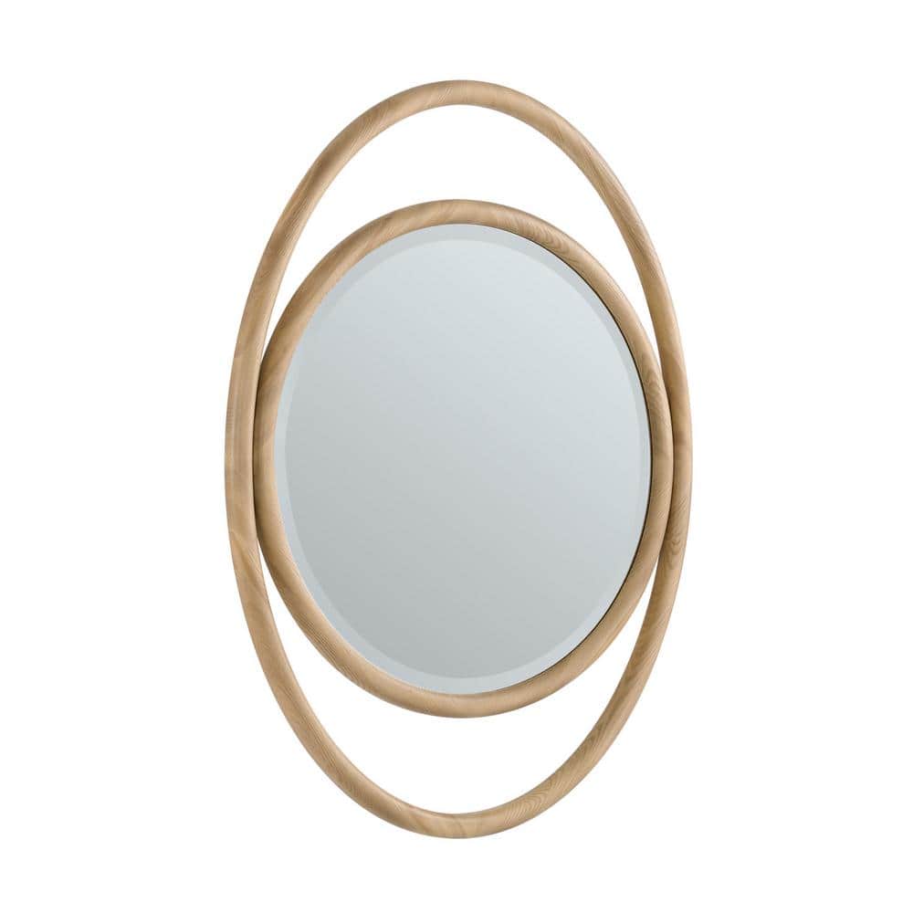 James Martin Vanities Esca 28" x 38" Natural Framed Vanity Mirror - Image 2