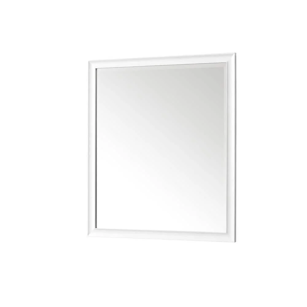 James Martin Vanities Glenbrook 36" x 40" Bright White Vanity Mirror - Image 2