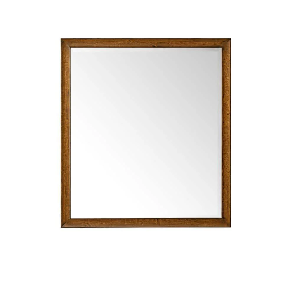 James Martin Vanities Glenbrook 36" x 40" Rectangular Vanity Mirror in Country Oak